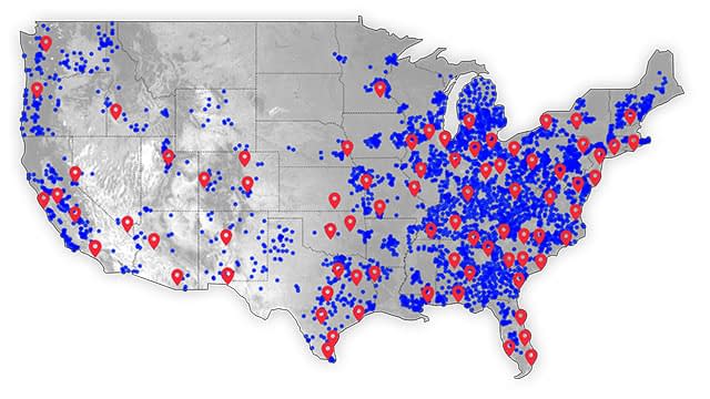 TELS-coverage-w-markets-map